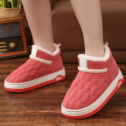 🔥Last Day Promotion 50% OFF - Fashionable & Cosy Plush Lined Waterproof Non-Slip Snow Boots