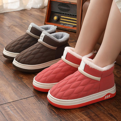🔥Last Day Promotion 50% OFF - Fashionable & Cosy Plush Lined Waterproof Non-Slip Snow Boots