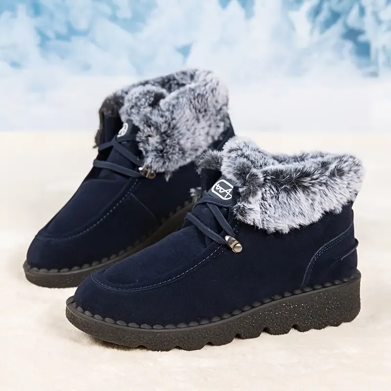 🔥Last Day Promotion 50% OFF - Women's Plush Lined Non-Slip Snow Boots