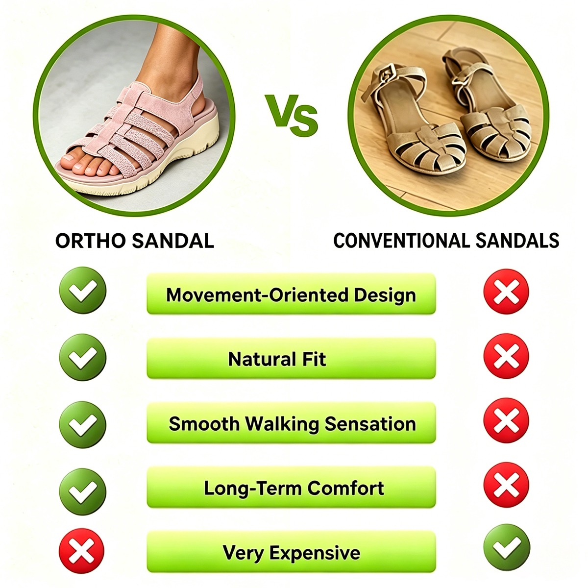 Bstore® - 50% OFF -  Women's Comfortable Wedge Orthopaedic Sandals