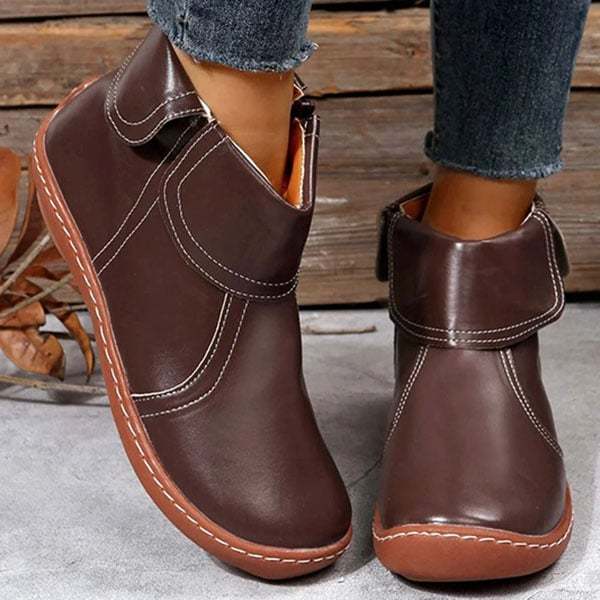 🔥Last Day Promotion 50% OFF - Comfort Leather Non-Slip Orthopedic Boots