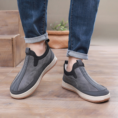 🔥Last Day Promotion 50% OFF - Men's Comfortable Waterproof Warm Casual Shoes
