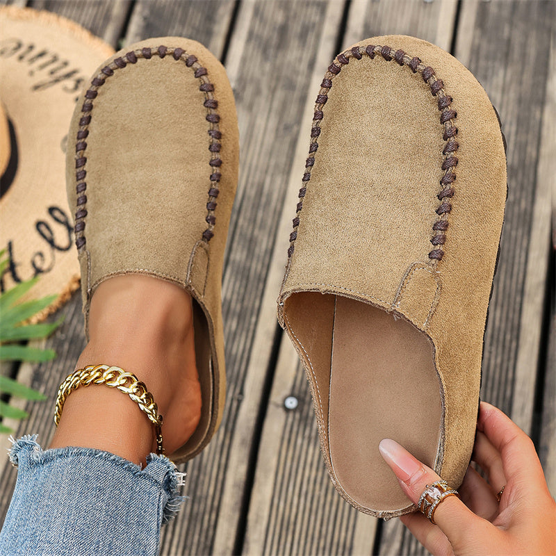 🔥Last Day Promotion 50% OFF - Women's Slip-On Platform Mules