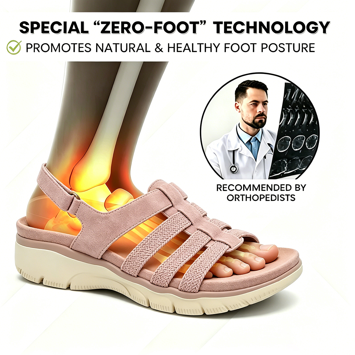Bstore® - 50% OFF -  Women's Comfortable Wedge Orthopaedic Sandals