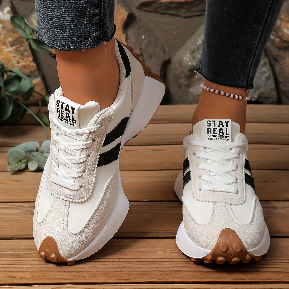 🔥Last Day Promotion 50% OFF - Women's Fashionable Casual Versatile Trendy Trainers