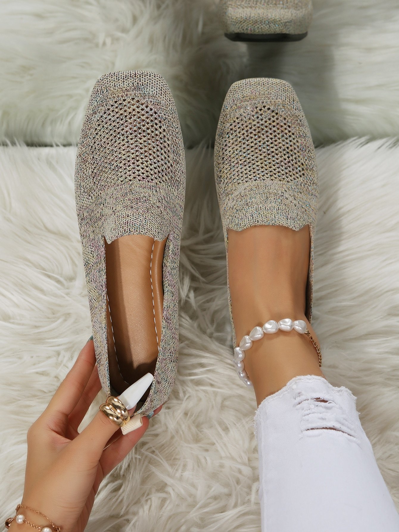 🔥Last Day 50% OFF - Women Comfortable Arch Support Non-Slip Flat Shoes