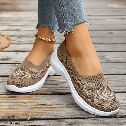 🔥Last Day Promotion 50% OFF - Women's Embroidered Comfortable Breathable Casual Shoes