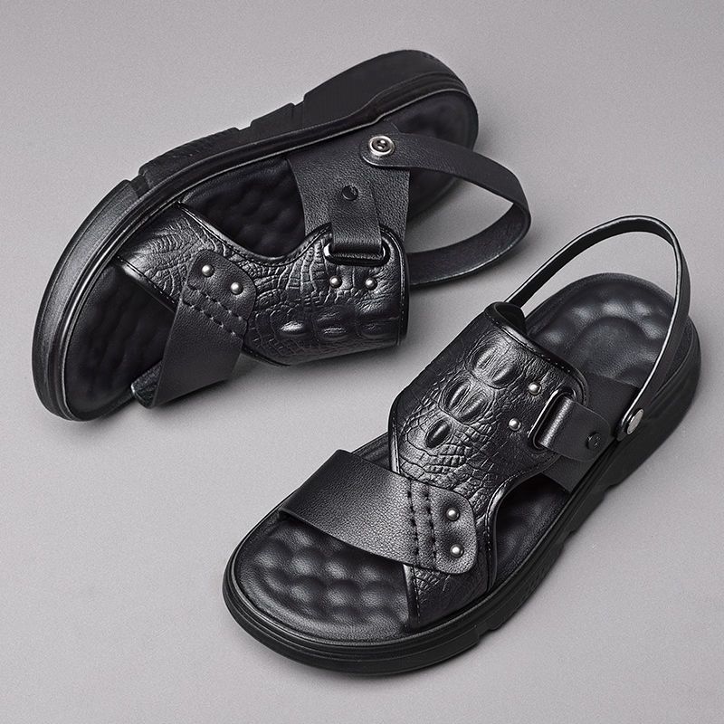 🔥Last Day Promotion 70% OFF - Men's Comfortable Genuine Leather Orthopaedic Sandals