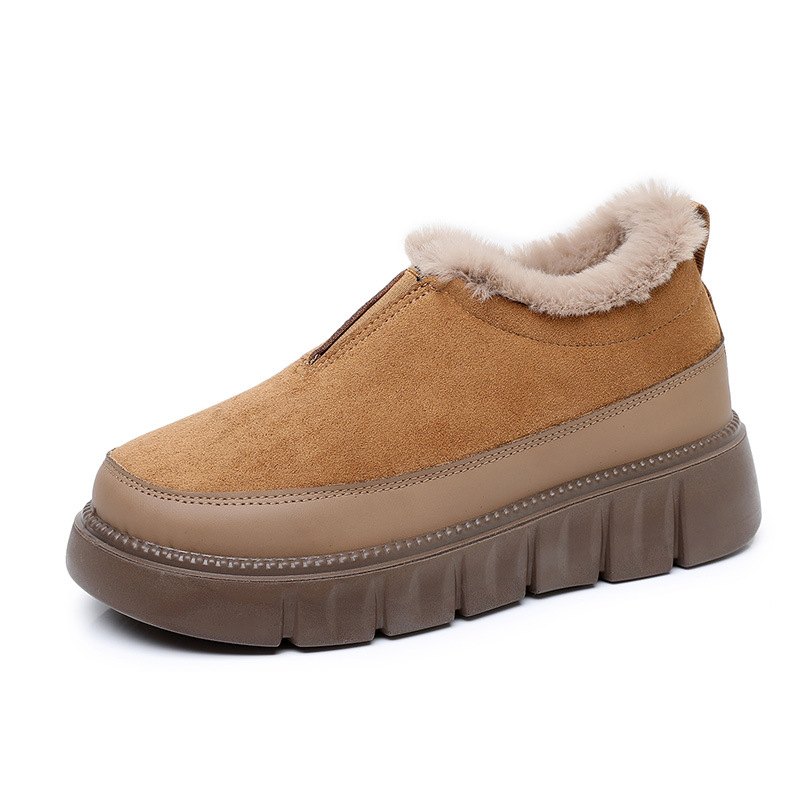 🔥Last Day Promotion 50% OFF - Women's Warm Cosy Thick-Soled Slip-On Snow Boots