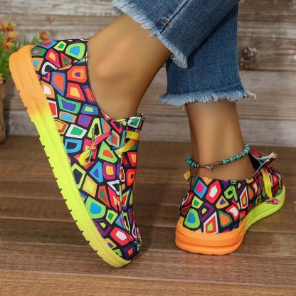 🔥Last Day Promotion 50% OFF - Women's Colourful Ethnic Soft Sole Orthopaedic Shoes