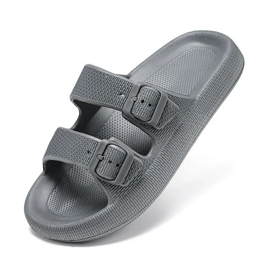 🔥Last Day Promotion 50% OFF - Women's/Men's Cushion Air Cloud Slides Sandals