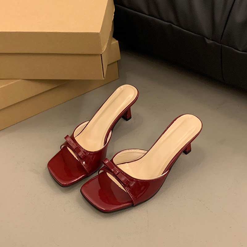 🔥Last Day Promotion 50% OFF - Women's Fashion Relief Foot Pain High Heel Leather Sandals