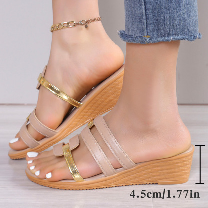 🔥Last Day Promotion 50% OFF - Women's Slope Heel Orthopaedic Sandals