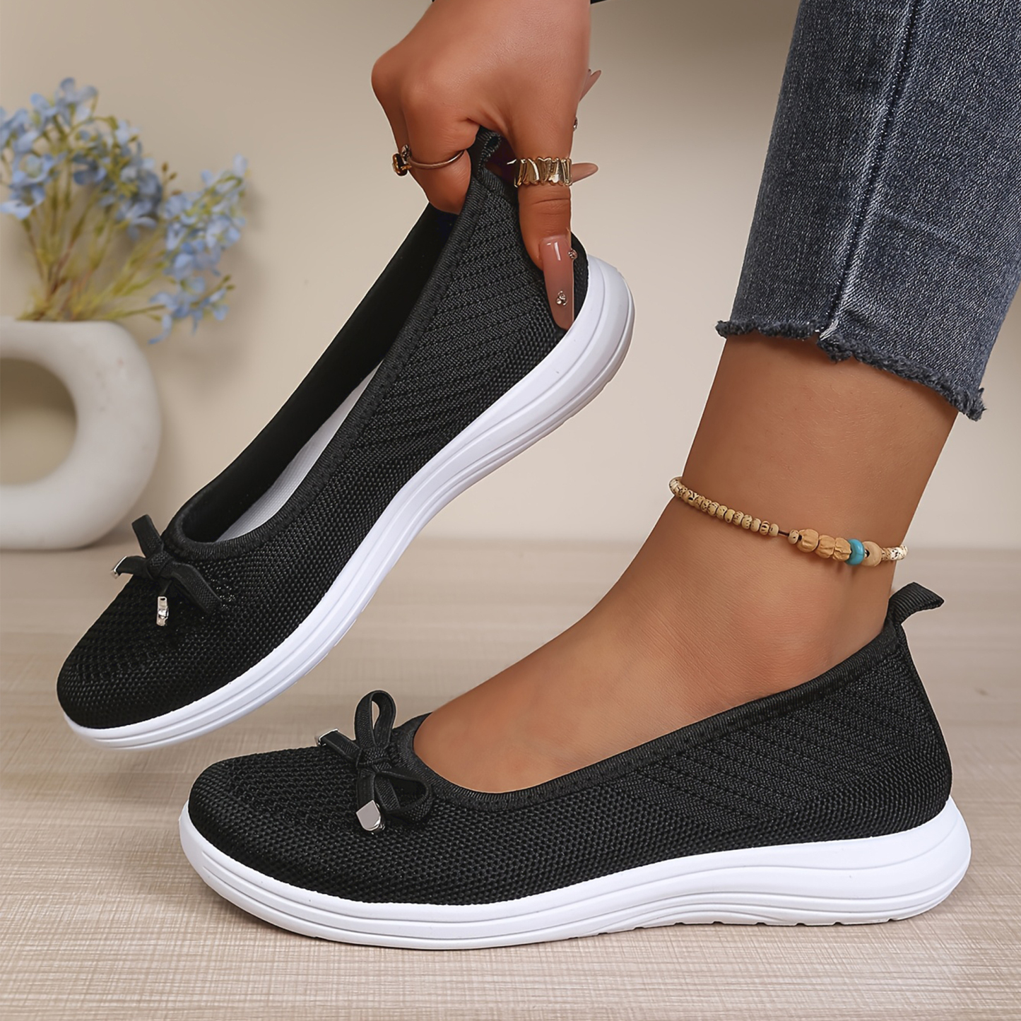 🔥Last Day Promotion 50% OFF - Women's Soft-Soled Non-Slip Slip-On Casual Shoes