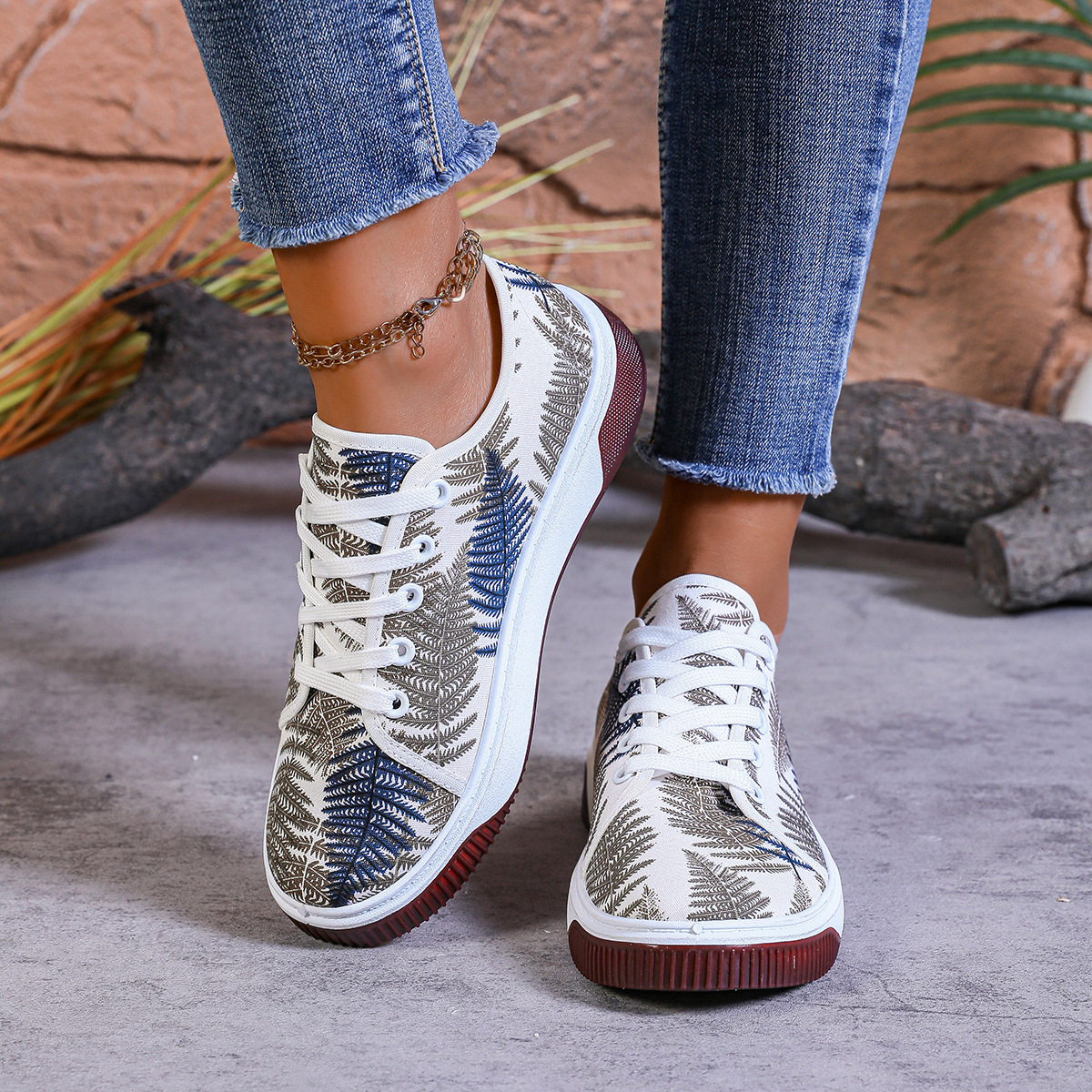 🔥Last Day Promotion 50% OFF - Women's Fashion Ethnic-Inspired Breathable Casual Shoes