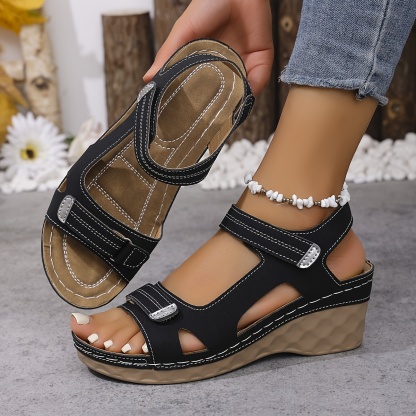 🔥Last Day Promotion 50% OFF - Women's Summer Fashion Wedge Heels Orthopaedic Sandals