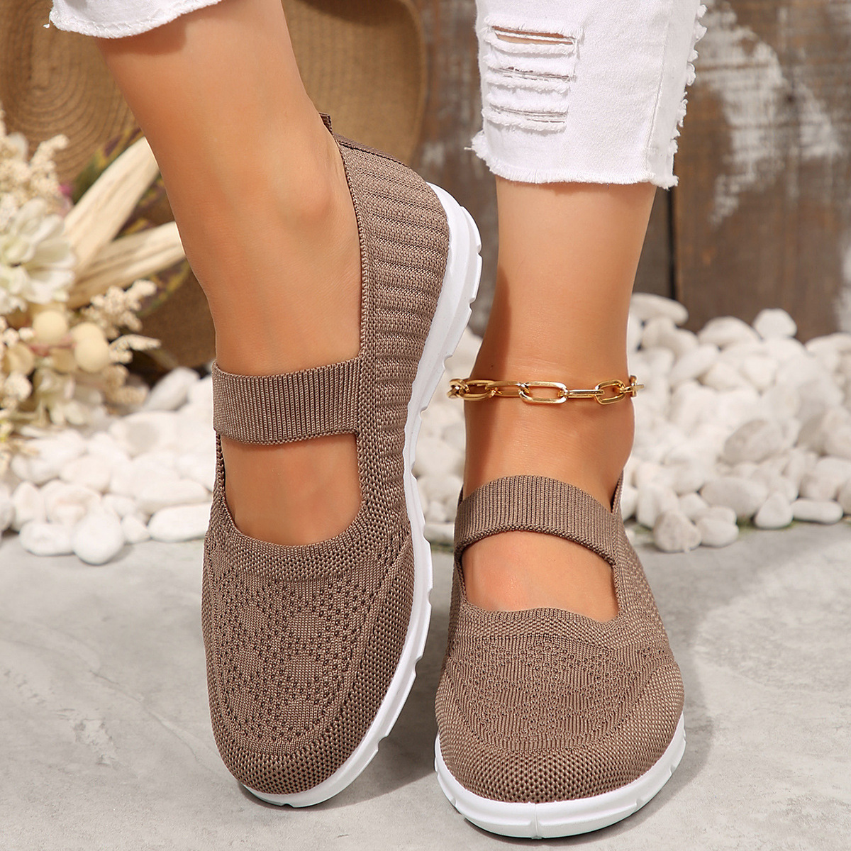 🔥Last Day Promotion 50% OFF - Women's Casual Breathable Soft Sole Walking Shoes