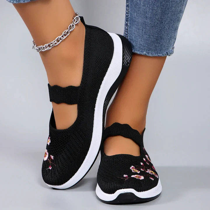 🔥Last Day Promotion 50% OFF - Women's Casual Breathable Slip On Orthopaedic Walking Shoes