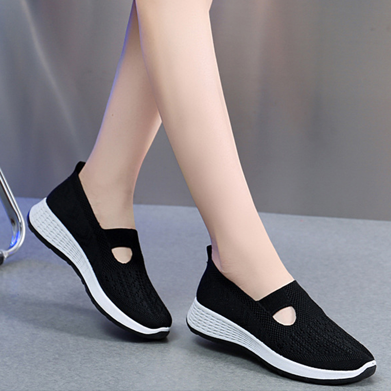 🔥Last Day Promotion 50% OFF - Women's Casual Breathable Slip On Orthopaedic Walking Sneakers