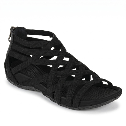 🔥Last Day Promotion 50% OFF - Women’s Comfort Caged Zip Back Orthopedic Sandals