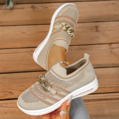 🔥Last Day Promotion 50% OFF - Women's Breathable Slope Heel Soft Sole Orthopaedic Casual Shoes