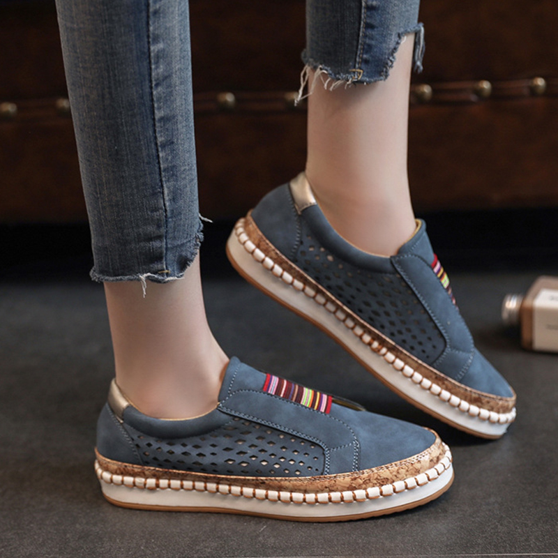 🔥Last Day Promotion 50% OFF - Women's Fashion Retro Breathable Casual Orthopedic Shoes