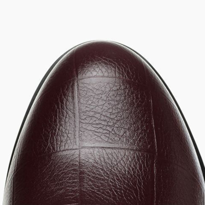 🔥Last Day Promotion 50% OFF - Women's Solid-Colour Fashion Wedge Orthopaedic Leather Shoes