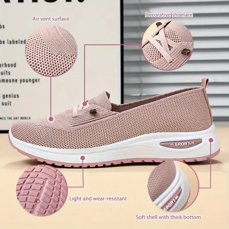 🔥Last Day Promotion 50% OFF - Women's Comfortable Breathable Non-Slip Orthopaedic Walking Shoes