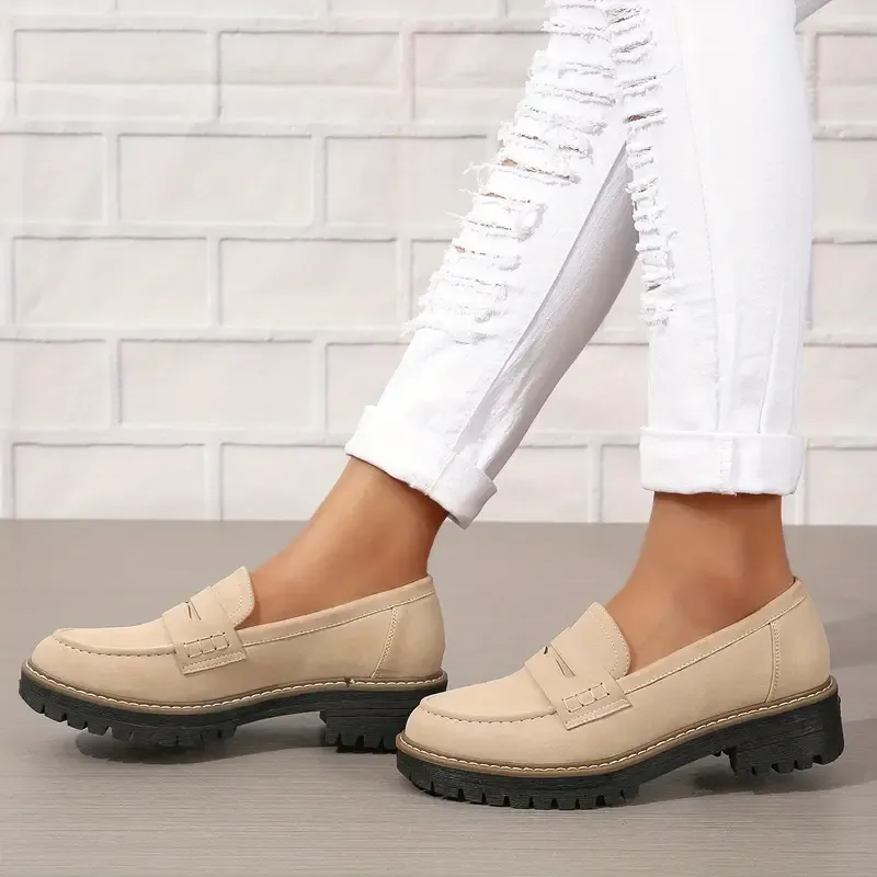 🔥Last Day Promotion 50% OFF - Women's Fashion Thick Sole Loafers