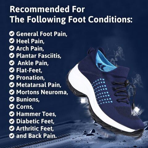 🔥Last Day Promotion 50% OFF - Women’s Comfortable Breathable Non-Slip Orthopaedic Shoes