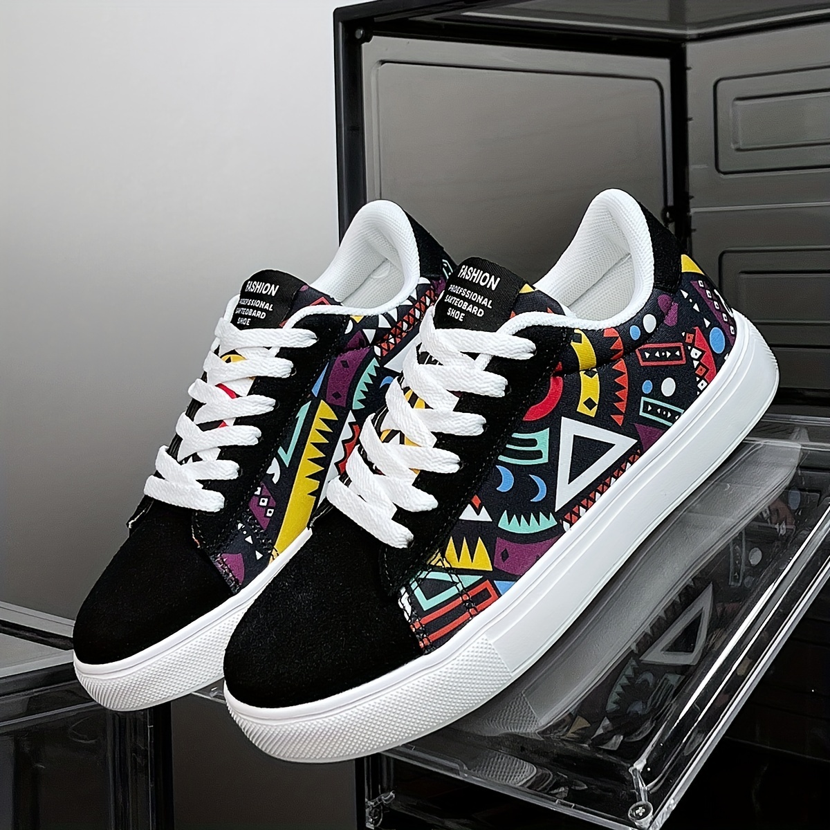 🔥Last Day Promotion 50% OFF - Women's Trendy Comfortable Graffiti Print Orthopedic Sneakers