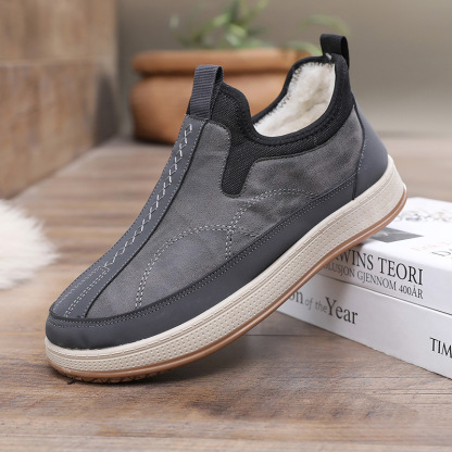 🔥Last Day Promotion 50% OFF - Men's Comfortable Waterproof Warm Casual Shoes