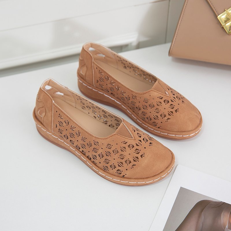 🔥Last Day Promotion 50% OFF - Women's Fashion Retro Orthopaedic Leather Shoes