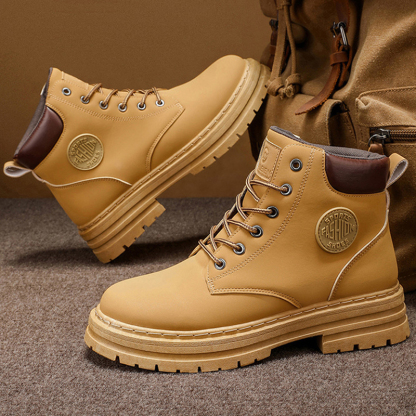 🔥Last Day! 50% OFF - Men's Comfortable Stylish Genuine Leather Ankle Boots