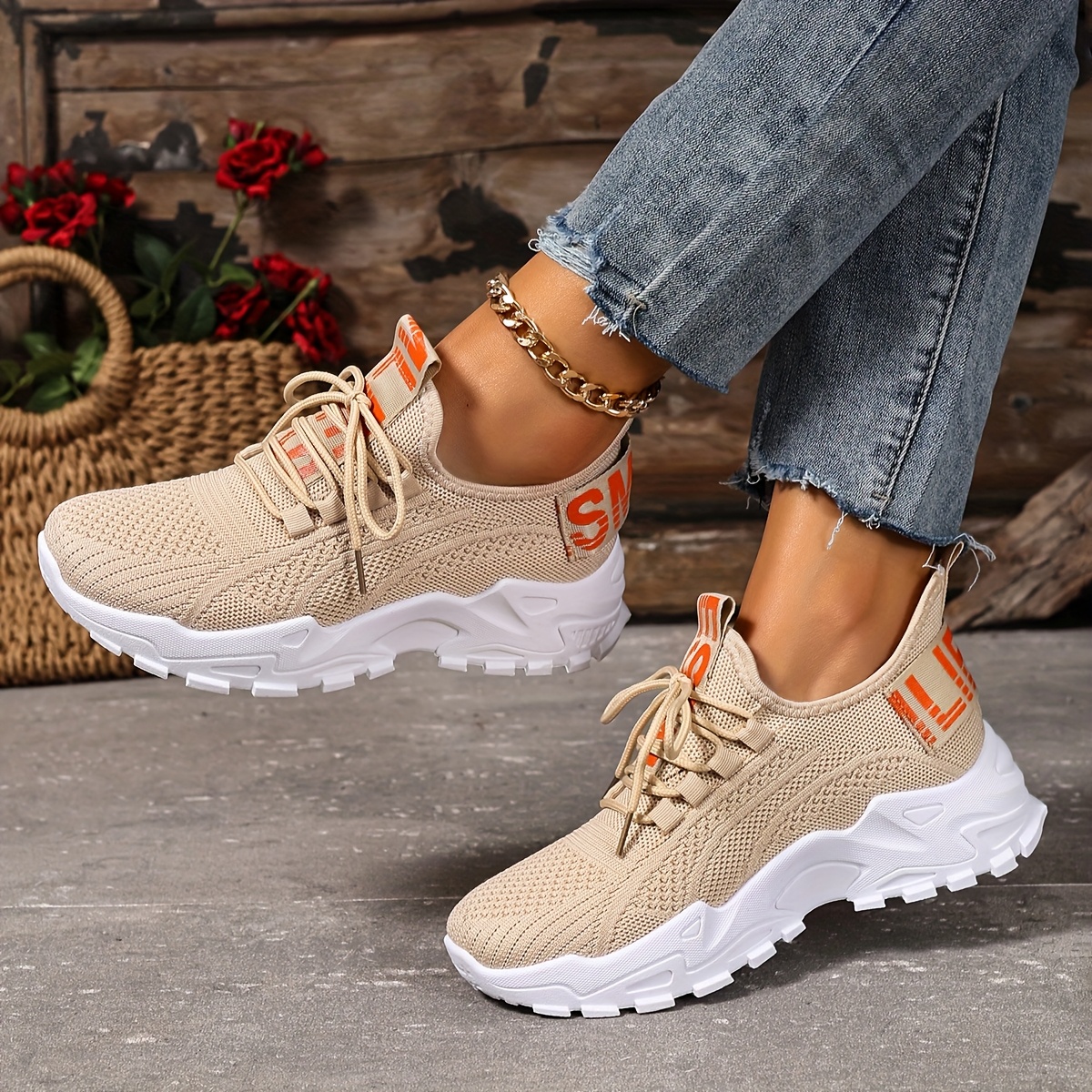 🔥Last Day Promotion 50% OFF - Women's Comfortable Breathable & Lightweight Slip-On Sneakers