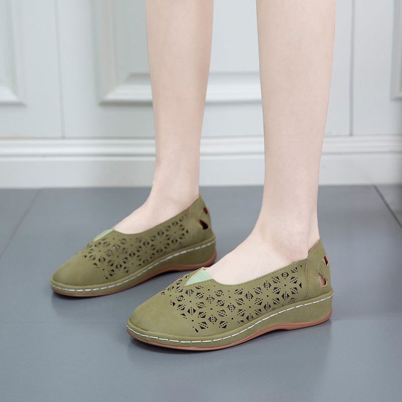 🔥Last Day Promotion 50% OFF - Women's Fashion Retro Orthopaedic Leath
