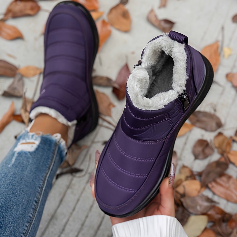 🔥Last Day Promotion 50% OFF - Women's Plush-Lined Non-Slip Warm Snow Boots