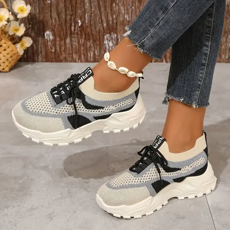 🔥Last Day Promotion 50% OFF - Women's Fashion Breathable Soft Sole Orthopaedic Sneakers