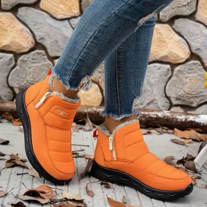 🔥Last Day Promotion 50% OFF - Women's Plush-Lined Non-Slip Warm Snow Boots