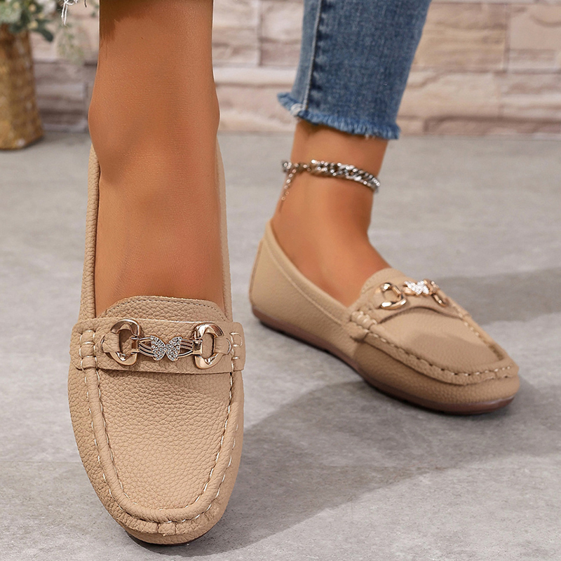 🔥Last Day Promotion 50% OFF - Women's Butterfly Decoration Diamond Casual Shoes