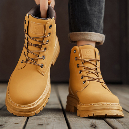 🔥Last Day! 50% OFF - Men's Comfortable Stylish Genuine Leather Ankle Boots