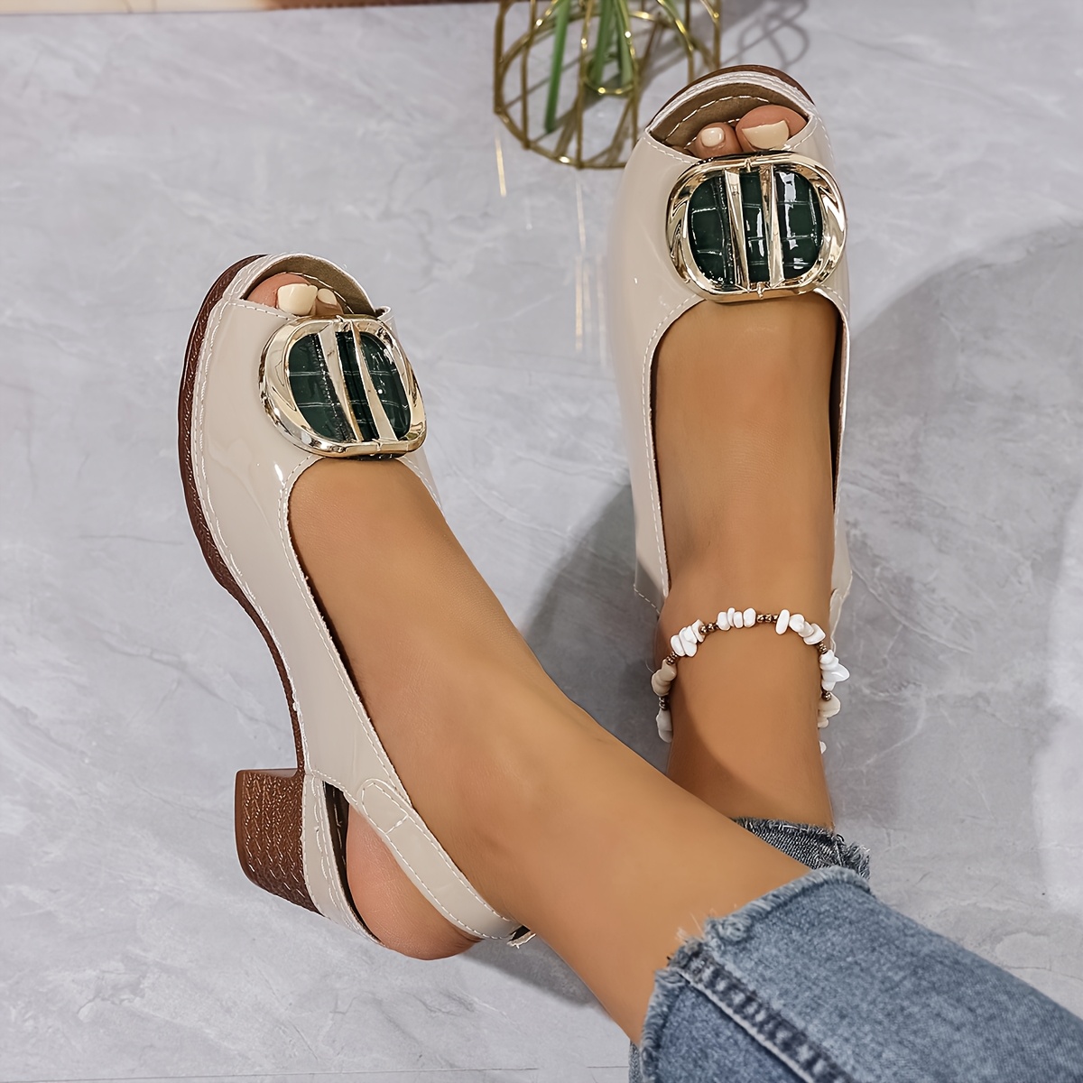 🔥Last Day Promotion 50% OFF - Women's Elegant Comfortable High Heeled Women's Shoes