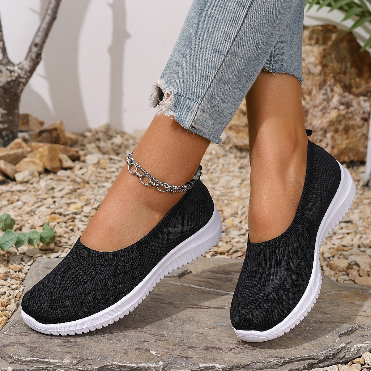🔥Last Day Promotion 50% OFF - Women's Lightweight Breathable Soft Sole Walking Shoes