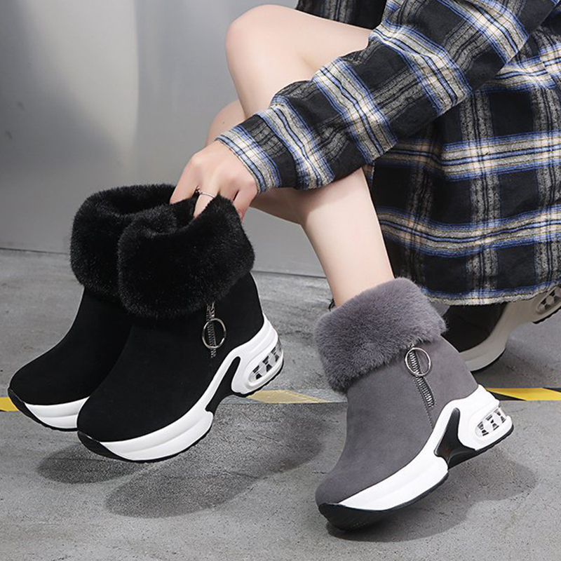 （🔥LAST DAY 50% OFF🔥）💝Women's Plush Warm Comfort Air Cushion Orthopaedic Boots
