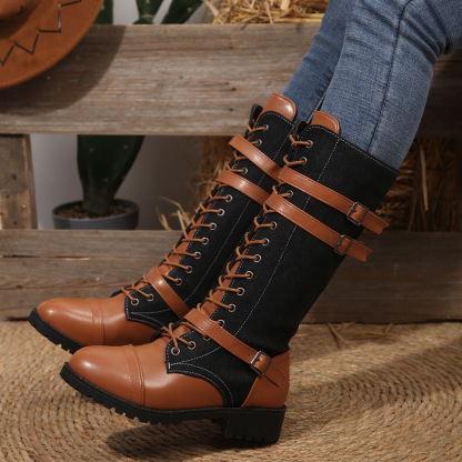 🔥Last Day Promotion 50% OFF - Women's Fashionable Zipper Leather Boots