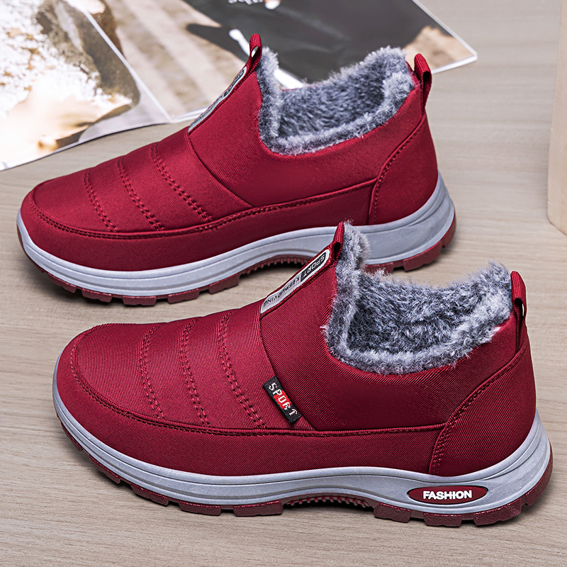 🔥Last Day Promotion 50% OFF - Women's Mid-to-Senior Winter Slip-On Orthopedic Warm Shoes