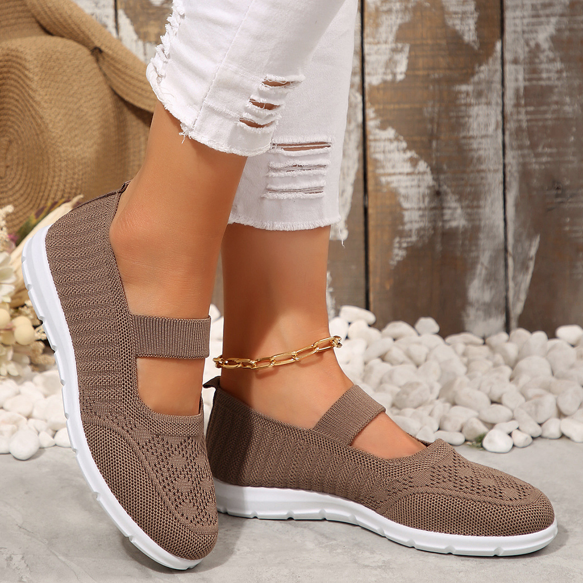 🔥Last Day Promotion 50% OFF - Women's Casual Breathable Soft Sole Walking Shoes