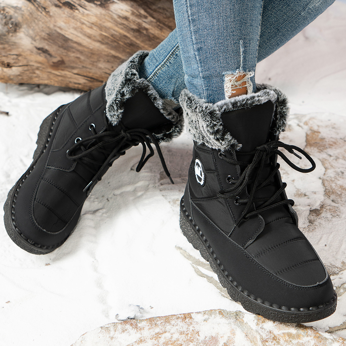 🔥Last Day Promotion 50% OFF - Women's Cozy Winter Waterproof Anti-Slip Orthopedic Boots