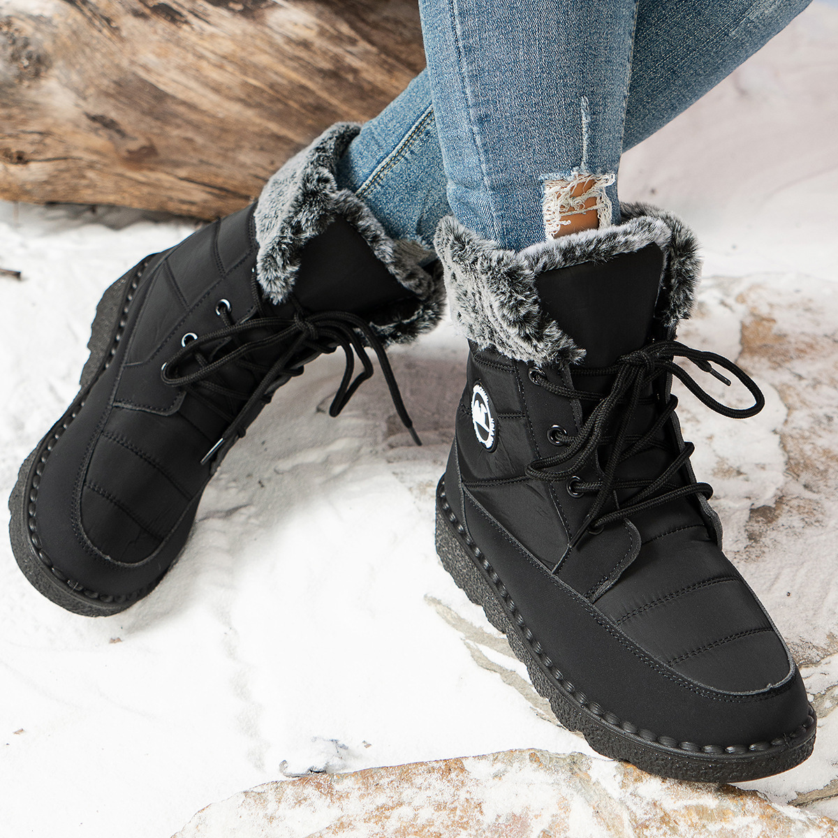 🔥Last Day Promotion 50% OFF - Women's Cozy Winter Waterproof Anti-Slip Orthopedic Boots