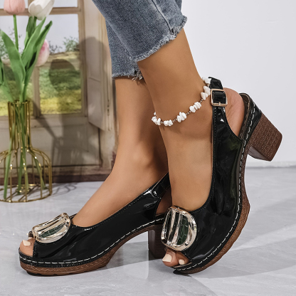 🔥Last Day Promotion 50% OFF - Women's Elegant Comfortable High Heeled Women's Shoes